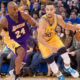 Stephen Curry and Kobe Bryant