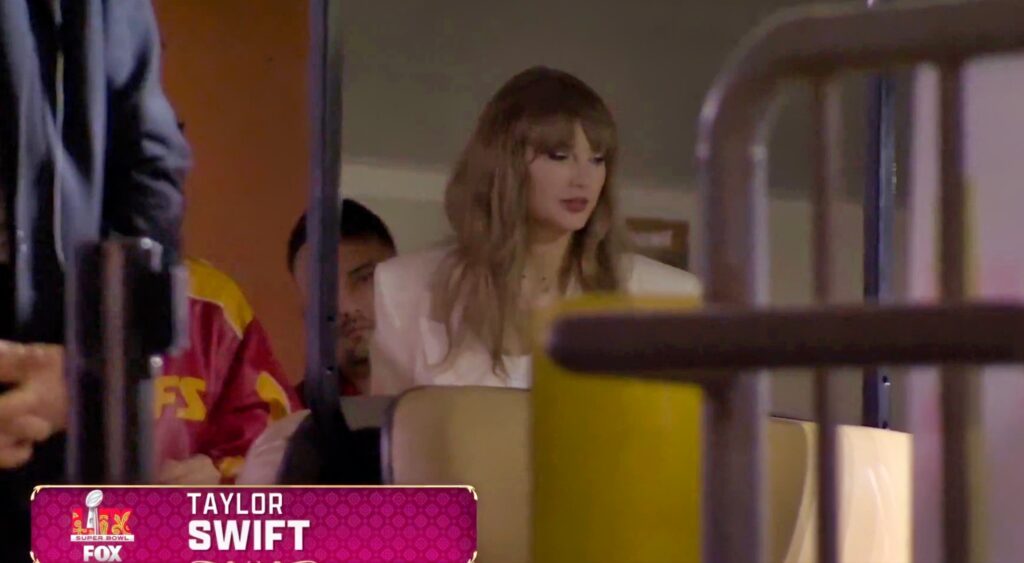 Taylor Swift at the Super Bowl