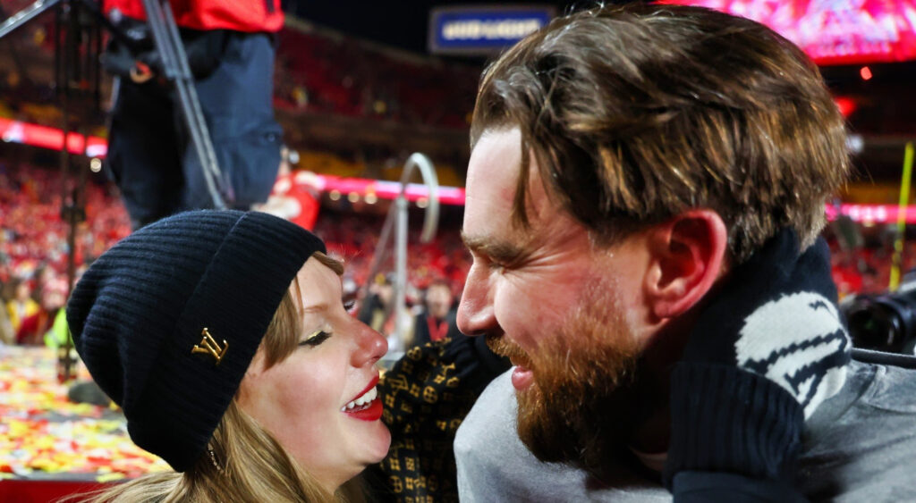 The impact of Taylor Swift's presence on the performance of Travis Kelce