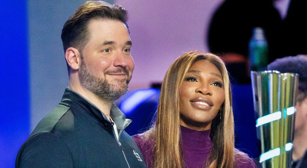 Alexis Ohanian and Serena Williams