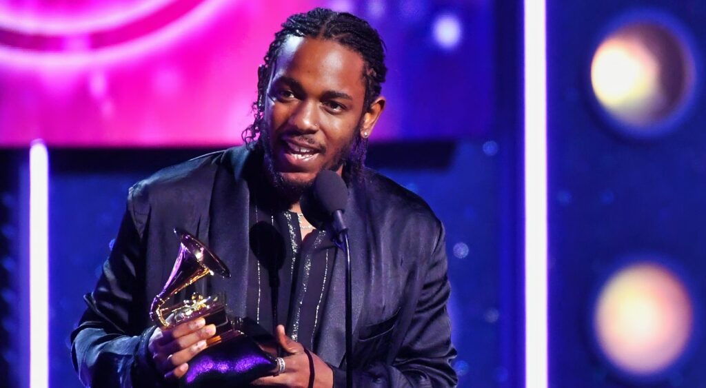 Kendrick Lamar at Grammys