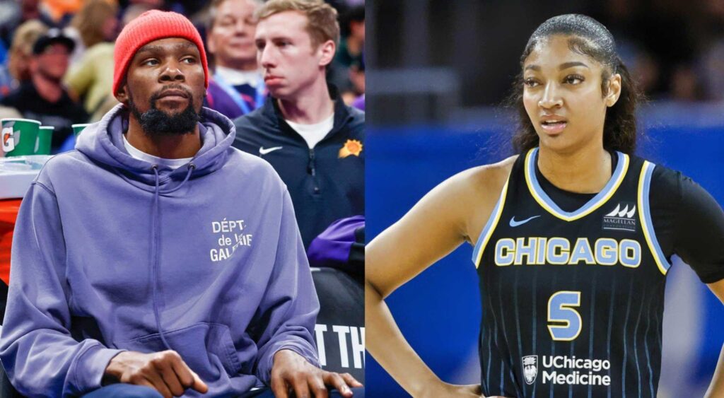 Kevin Durant Makes Bold Angel Reese Statement