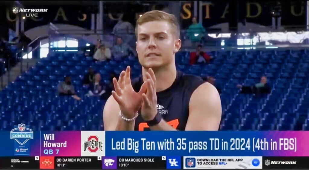 NFL Fans Are Destroying Ohio State QB Will Howard Over The Worst Combine Performance Of All-Time (VIDEO)