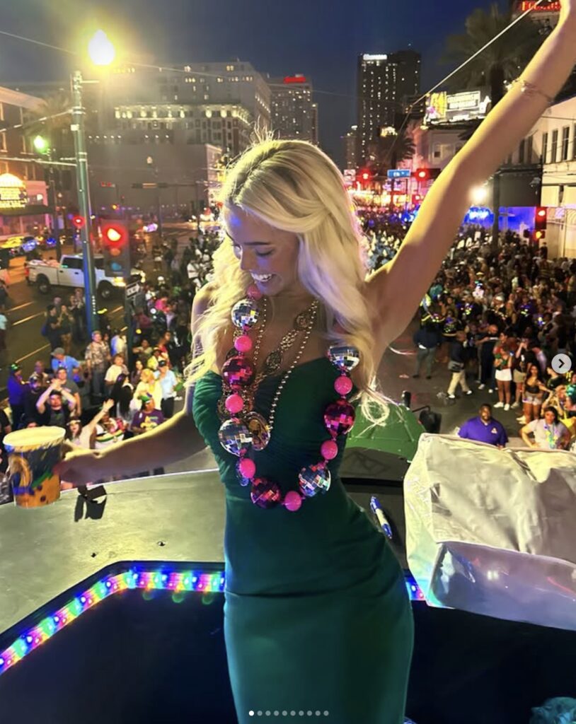 mardi gras two piece