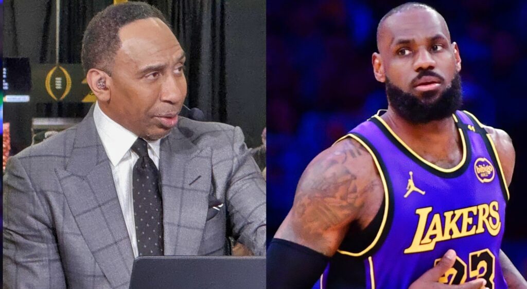 LeBron James calls out Stephen A. Smith