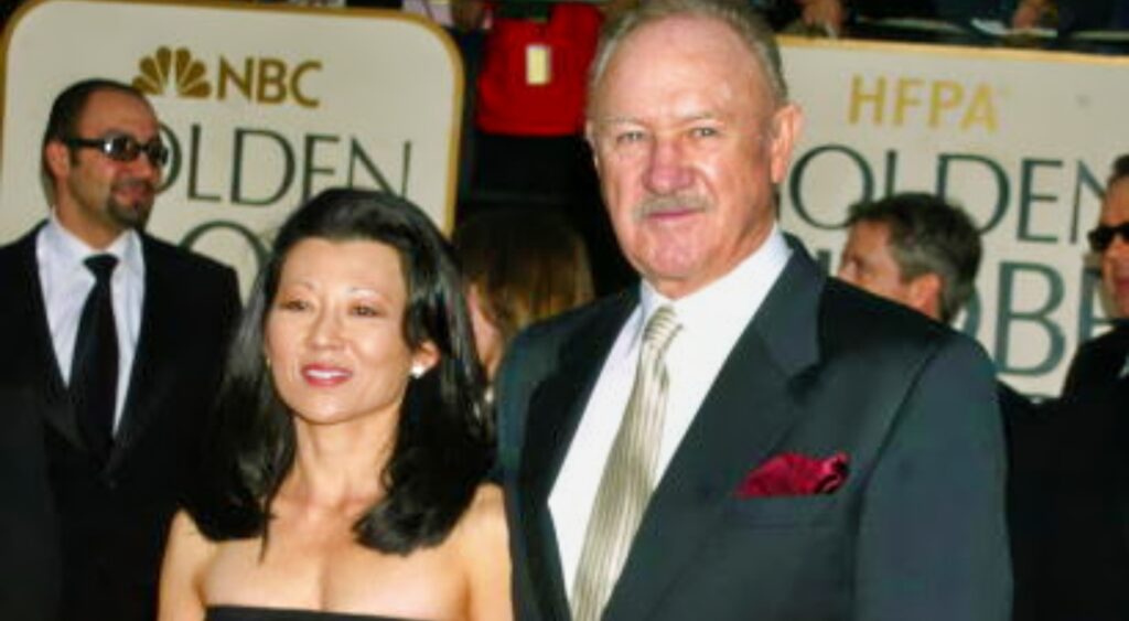 Betsy Arakawa with Gene Hackman