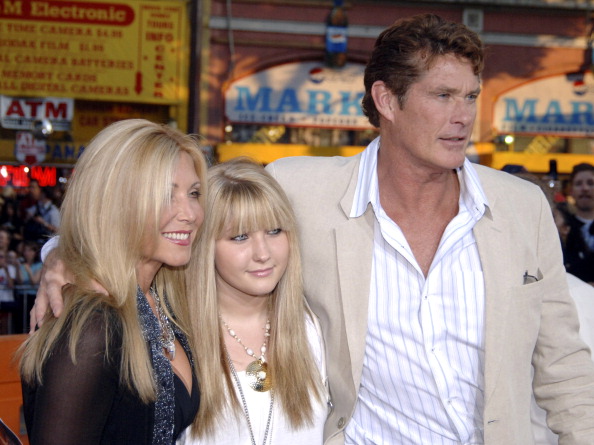 Pamela Bach-Hasselhoff, Taylor Ann Hasselhoff and David Hasselhoff